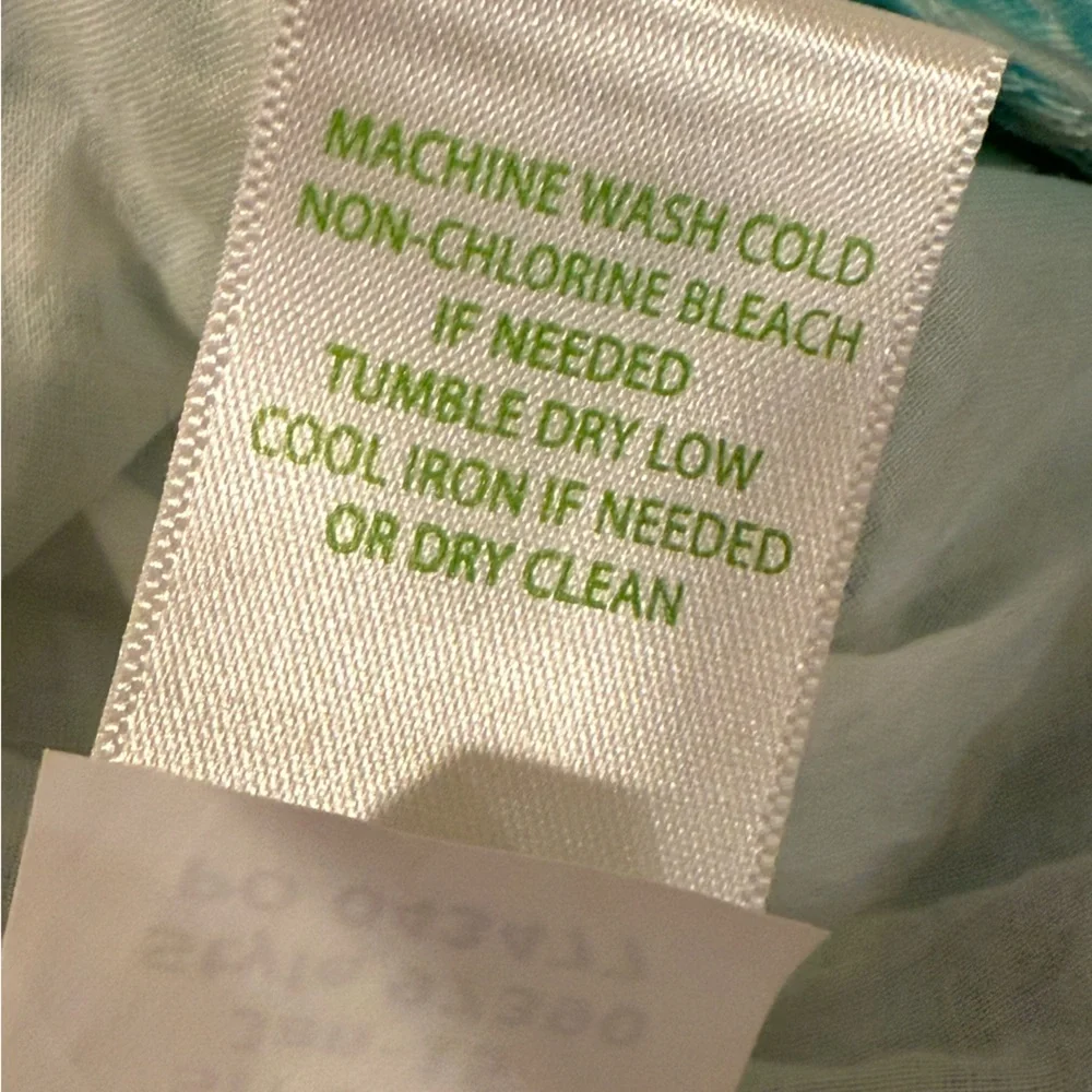 Lilly Pulitzer EUC Size 6 MacFarlane Shorely Blue Sea Cup Lace Detail Mini Dress - Picture 13 of 14